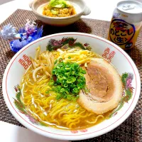 醤油ラーメンとレタス炒飯|アルティッチョさん