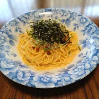 マヨネーズ好きの明太子パスタ😍🍝
