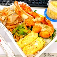 🍤🦐エビフライ弁当🦐🍤|TakeBooさん