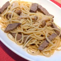 余ったローストビーフパスタ|としさん