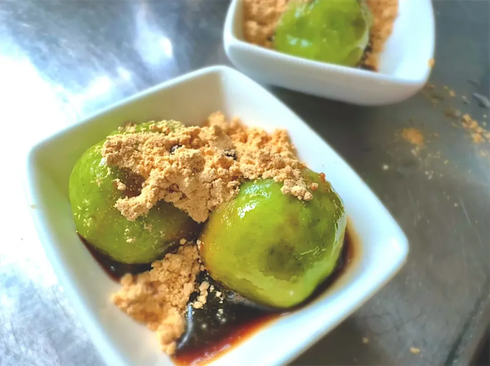 蓬だんごを真剣に作ってみた🤤|美味飯さん