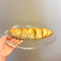 米粉のベーコン明太子フランス|まゆこさん