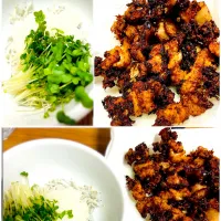 ”鶏の唐揚げ＆しらす大根おろし”＠ 自宅飯|平大さん