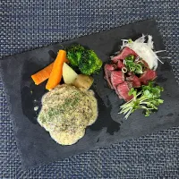 ハンバーグと牛たたき| Taさん