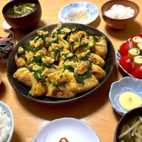 今晩は油揚げ餃子|こどもおやじさん