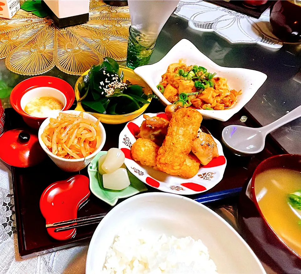 粗挽きひき肉のゴロゴロ麻婆豆腐|Reikoさん