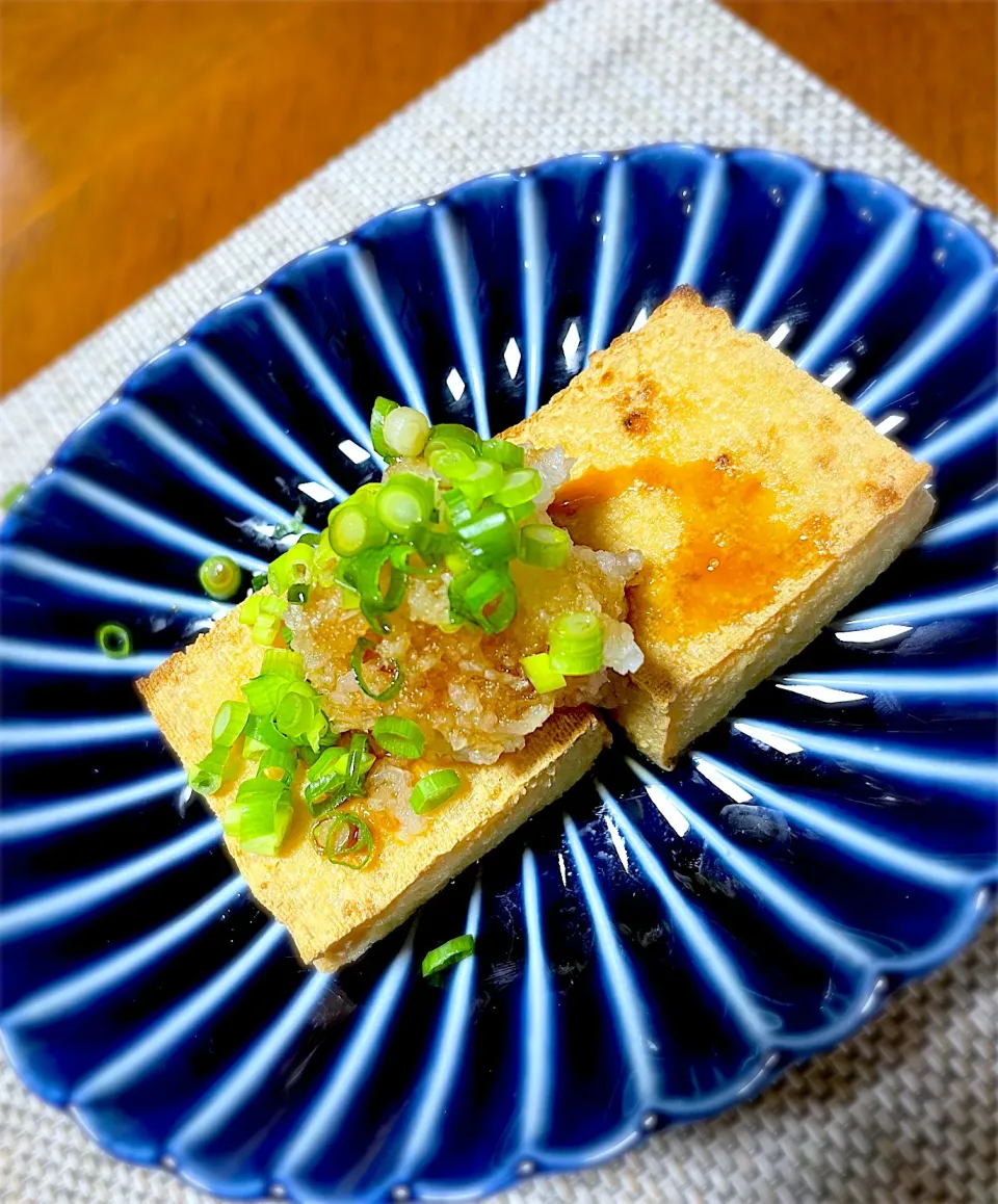 厚揚げ焼きの大根おろし添え|藤田 まり子さん