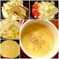 Potage Crécy♨️ﾎﾟﾀｰｼﾞｭ･ｸﾚｼｰ(ｷｬﾛｯﾄﾎﾟﾀｰｼﾞｭ)|🌈Ami🍻さん
