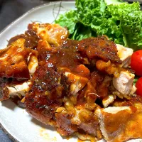 チキンカレーケチャップソテー|ハルさん
