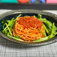 シンプルトマトソースパスタ| OLの気ままご飯🍽さん