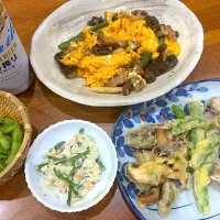 2人で のんびり 晩ご飯|sakuramochiさん