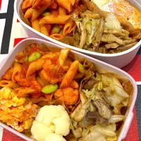 2025/5/8娘と私の弁当|なかみほさん