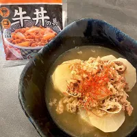 冷凍牛丼の具で簡単大根煮|manatsuさん