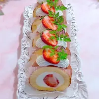 🍓いちごロールケーキ🍓| AXさん