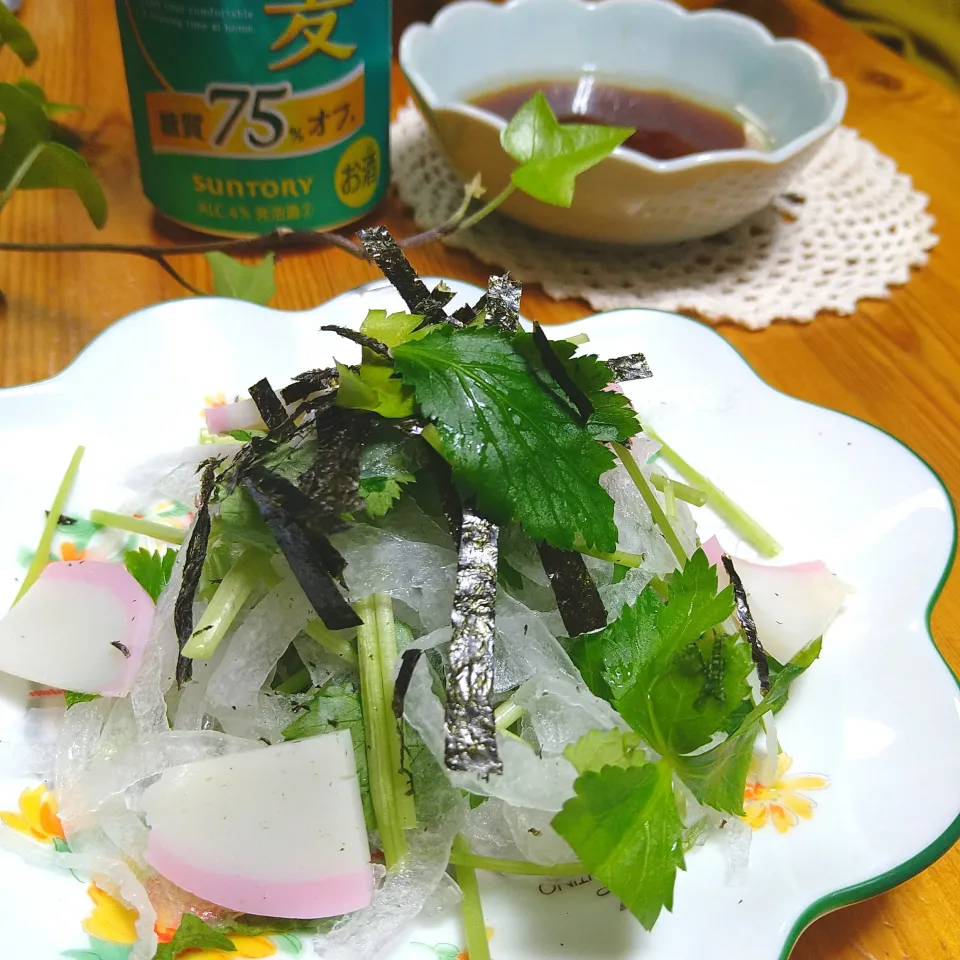 大根と三つ葉のさっぱり和風サラダ🌿|とまと🍅さん