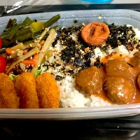 旦那ちゃん弁当╰(*´︶`*)╯♡