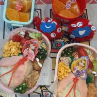 ミャクミャクプリンセスお弁当🍱|リリさん