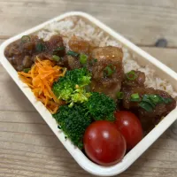 チキンのオニオンソース弁当|junさん