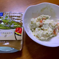 ポテトサラダwithわさび風味こんぶ茶|リッキーさん