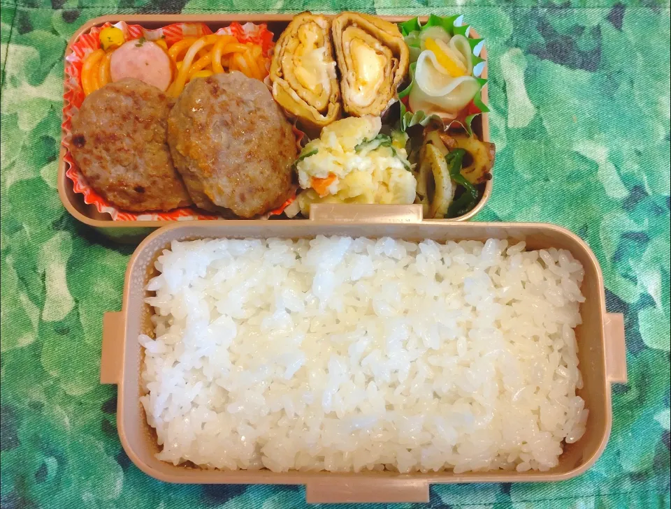 冷食ハンバーグ弁当|8YUKKO8さん
