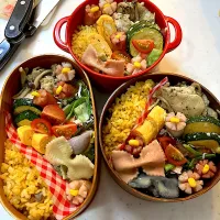 親子弁当🍙|ピヨまるさん