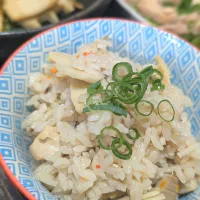 鶏肉とたけのこの炊き込みご飯|ゆ☺︎︎さん