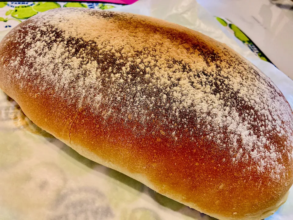 巨大コッペ🥖頭焦げた|まやさん