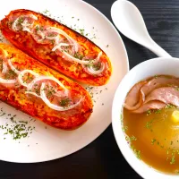 本日の朝ごはん🥖🥣|KANAさん
