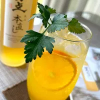 本直しオレンジハイボール🍊|まなまな♡さん