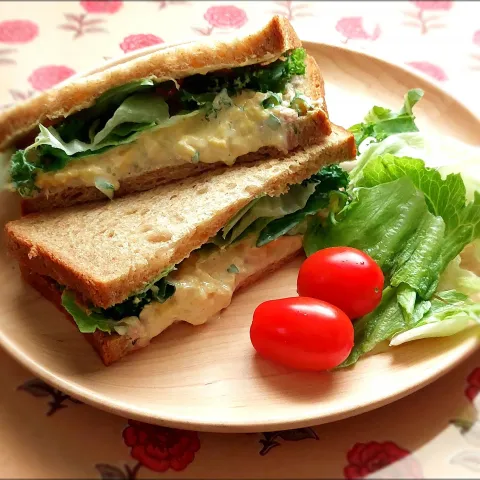 「エバーエッグ」を使ってみたSnapdishの料理・レシピ写真:エバーエッグ＆ツナサンド