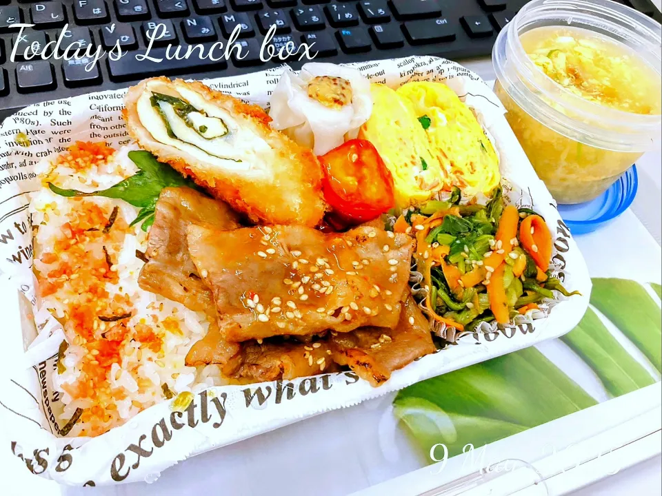 🐂牛カルビ焼肉弁当🐮|TakeBooさん