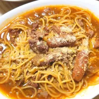 ビール煮込みアレンジスープパスタ|すばるさん