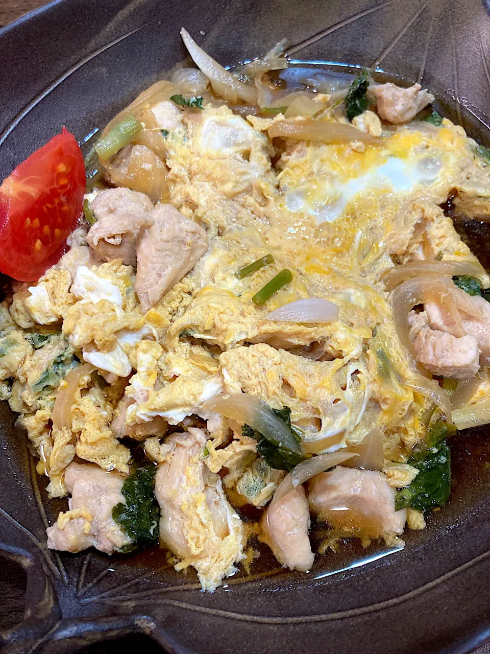 鶏胸肉の卵とじ|ミルルさん