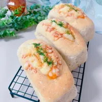 全粒粉入りちくわミニ食パン