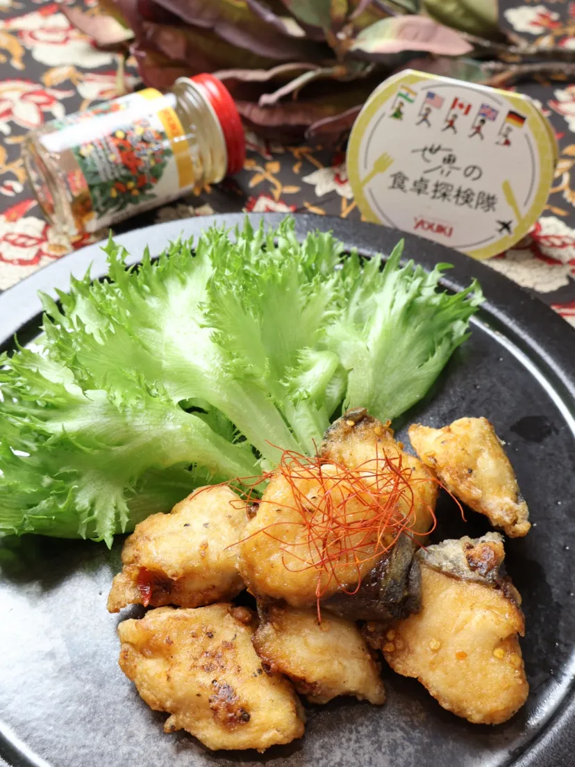 サワラの揚げ焼き エスニック風|めいめいさん
