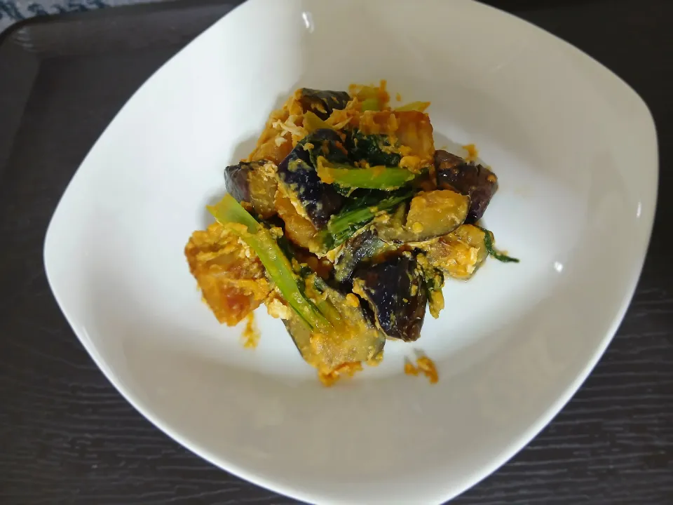 茄子と焼売の酢味噌炒め( *´艸)|ぽんすけさん