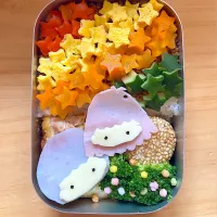 キキララ？七夕弁当|かなたさん