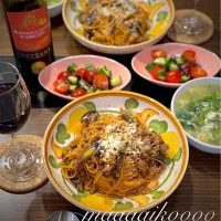 華金おつまみ〜🍝🍷😚|マイコさん