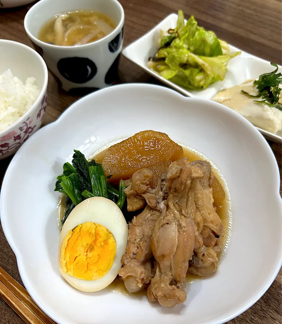 手羽元と大根のオイスターソース煮|ゆりちさん