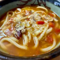 ミネストローネうどん