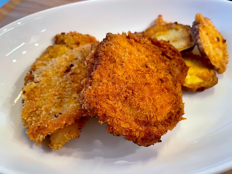 カリカリのとんかつチーズイン|パパ手料理さん