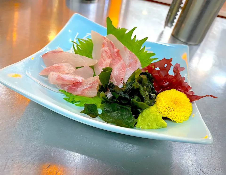 コバンザメのお刺身は美味しいんだぜ😋|shikaさん