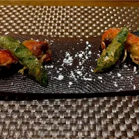 和食コース⑥・マジャクの唐揚げ|山勝さん
