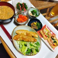 お米抜き夜ご飯、金曜日の晩からスタート✨