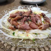 ホタルイカと新玉ねぎのサラダ| 古尾谷りかこさん