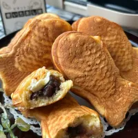 【ビタントニオ使いたおし隊💛ワッフル&ホットサンドベーカー】ポワソンプレート de 念願のたい焼き🧡|まなまな♡さん