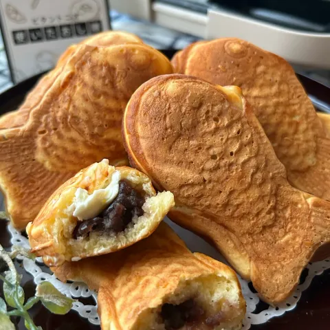 「ワッフル＆ホットサンドベーカー（VWH-600）」を使ってみたSnapdishの料理・レシピ写真:【ビタントニオ使いたおし隊💛ワッフル&ホットサンドベーカー】ポワソンプレート de 念願のたい焼き🧡