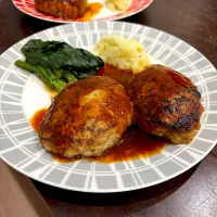 ハンバーグプレート|りさこさん