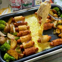 コリアンソースでチーちくウインナー