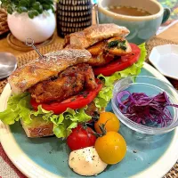 タンドリーチキンサンド🥪